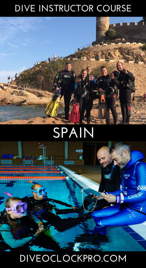 PADI Instructor course with accommodation - Tossa de Mar - Spain