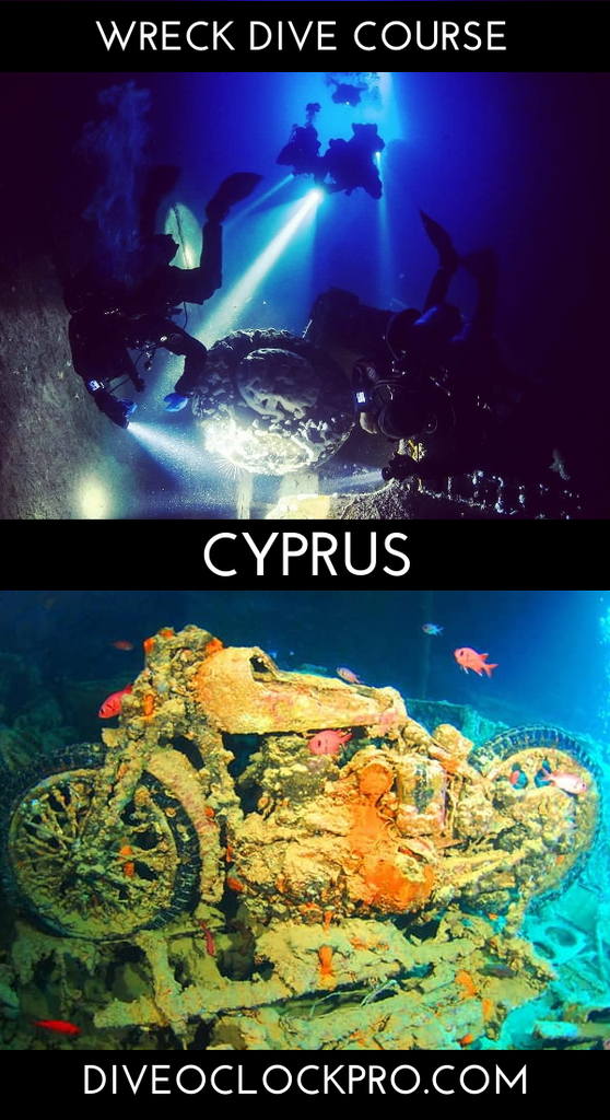 PADI WRECK, DEEP, NITROX OR ANY OTHER SPECIALITY COURSE - LARNACA - Cyprus