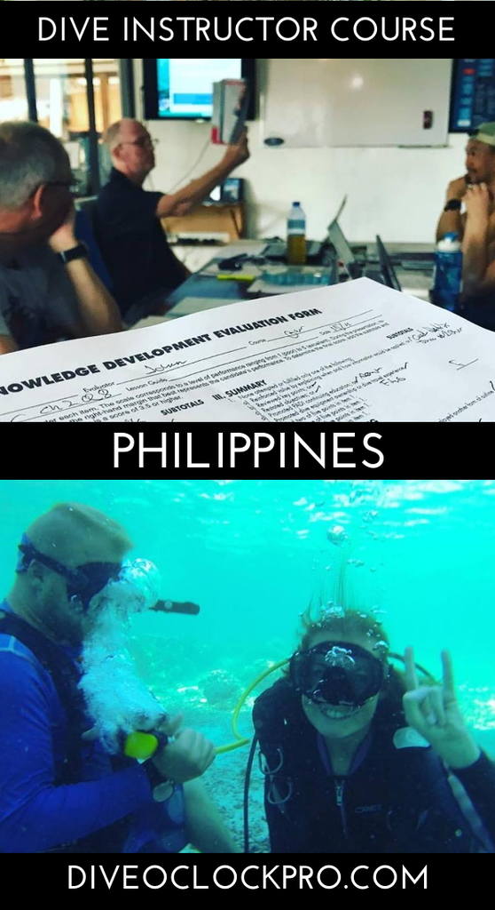 Instructor Course PADI IDC Basic - Moalboal - Philippines