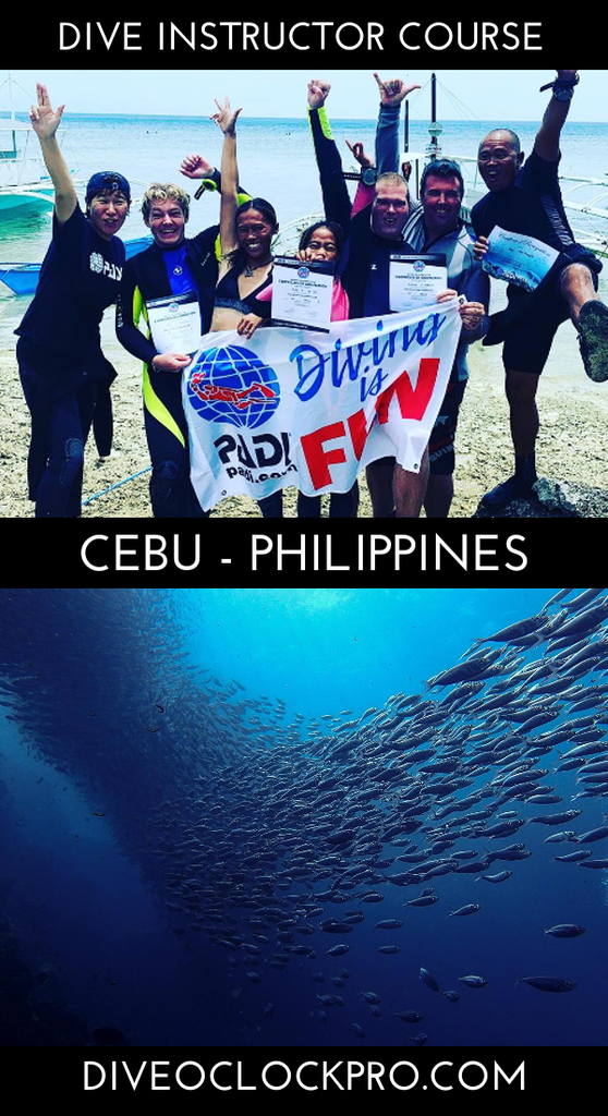 PADI Instructor Course IDC Basic - Moalboal, Cebu - Philippines