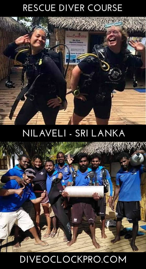 PADI Rescue Course - Nilaveli - Sri Lanka