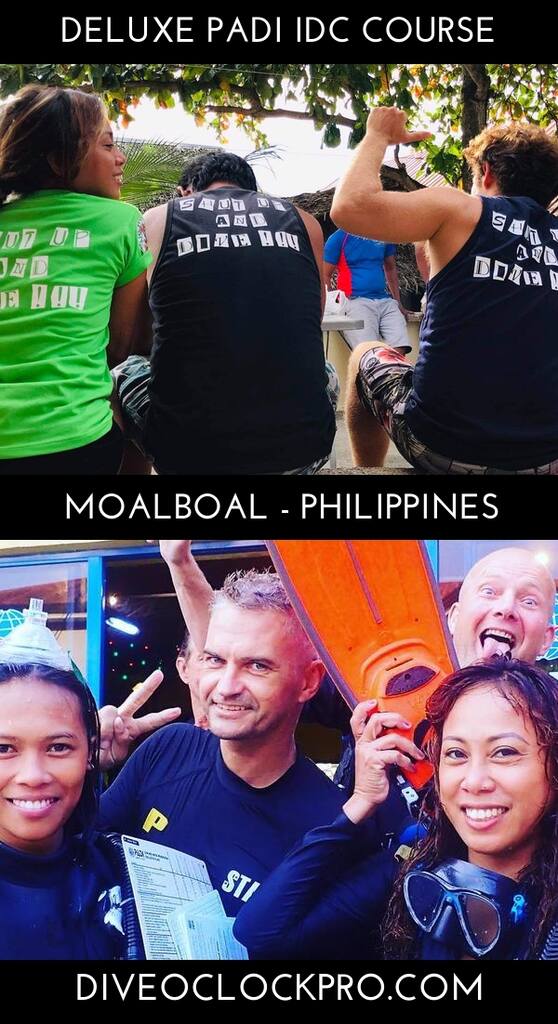 PADI Instructor Course IDC Deluxe - Moalboal, Cebu - Philippines