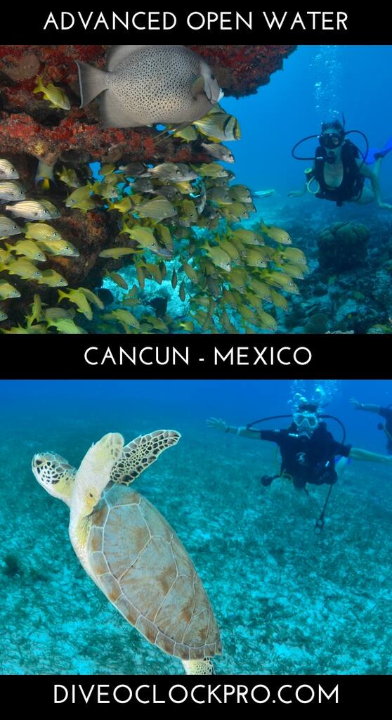 PADI ADVANCED OPEN WATER DIVER - Cancun - Mexico