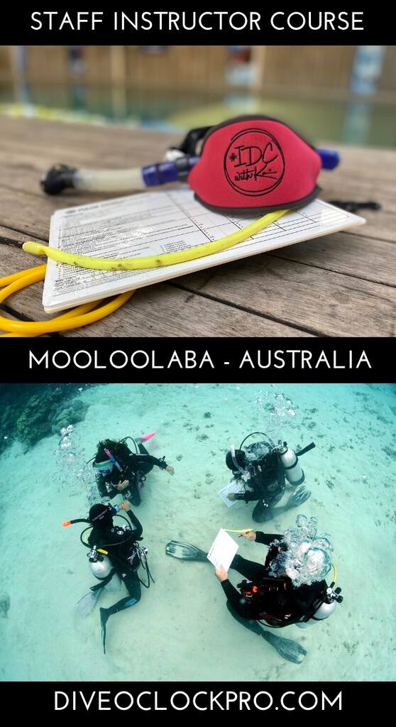 PADI IDC Staff instructor course - Mooloolaba - Australia
