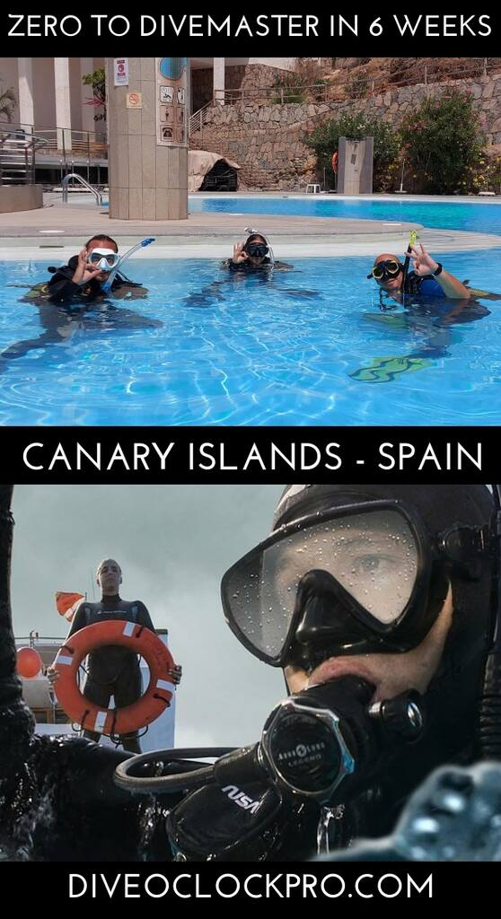 PADI 6 Week Zero - Divemaster Course - Las Palmas de Gran Canaria - Spain
