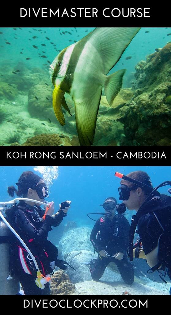 PADI Divemaster course - Koh Rong Samloem - Cambodia