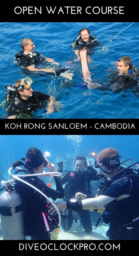 PADI Open Water Diver - Koh Rong Samloem - Cambodia