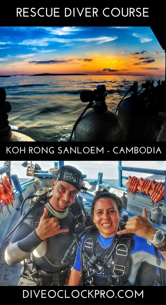 PADI Rescue Diver - Koh Rong Samloem - Cambodia