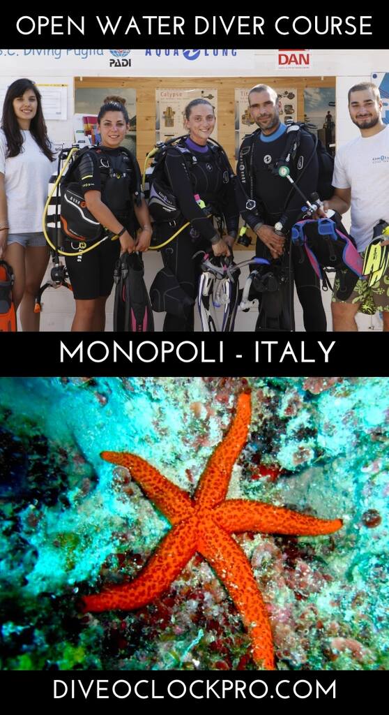PADI Open Water Course - Monopoli - Italy