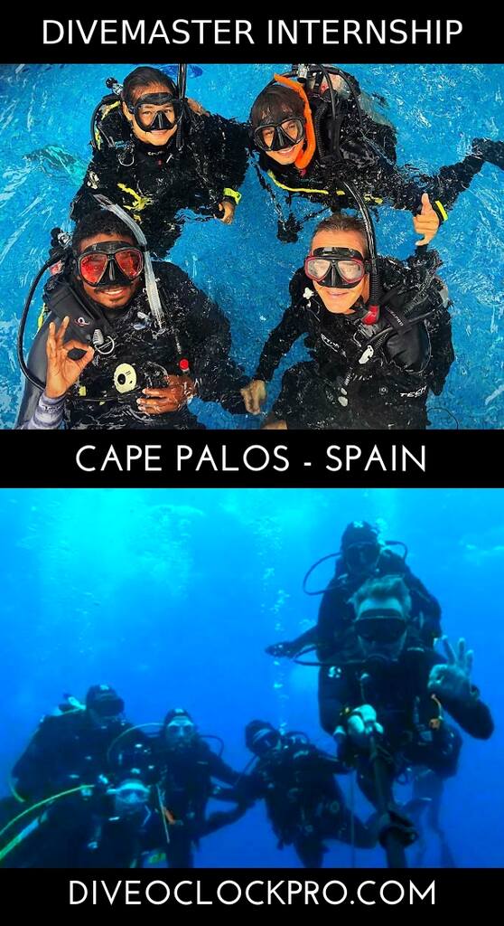 PADI Divemaster Internship in the Mediterranean  - Cape Palos - Spain