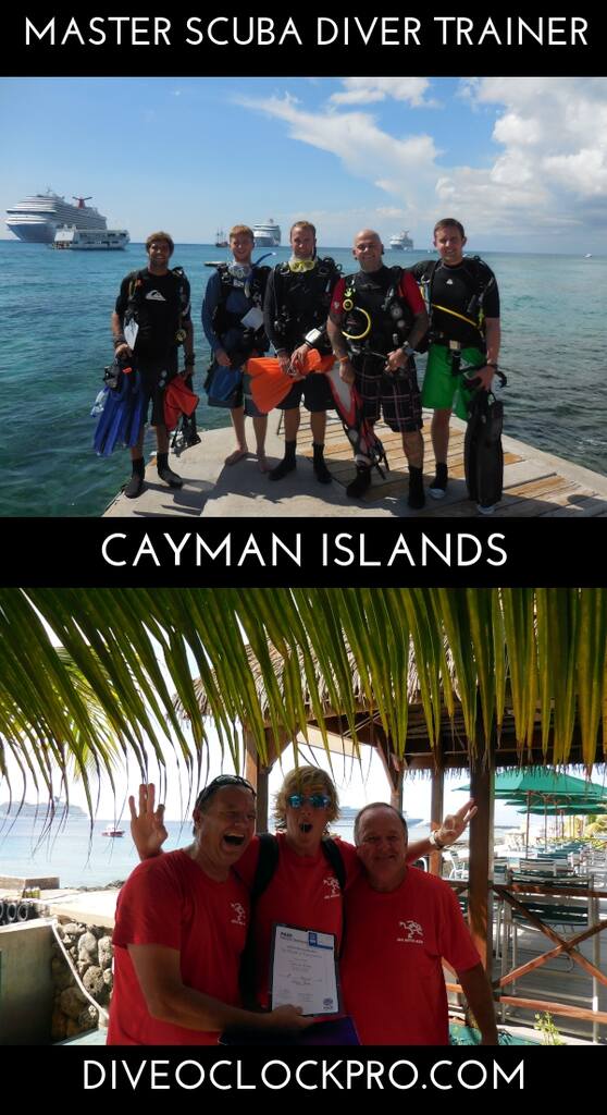 PADI Master Scuba Diver Trainer - Grand Cayman - Cayman Islands