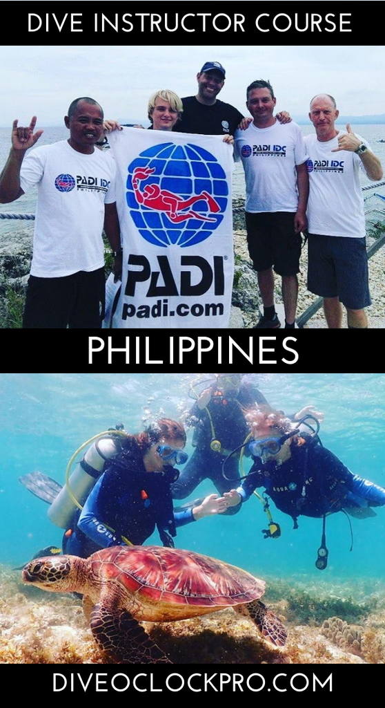 Instructor Course PADI IDC Deluxe  - Moalboal - Philippines