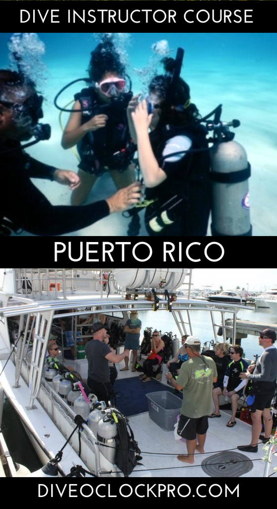 PADI OPEN WATER SCUBA INSTRUCTOR to MSDT - Fajardo - Puerto Rico