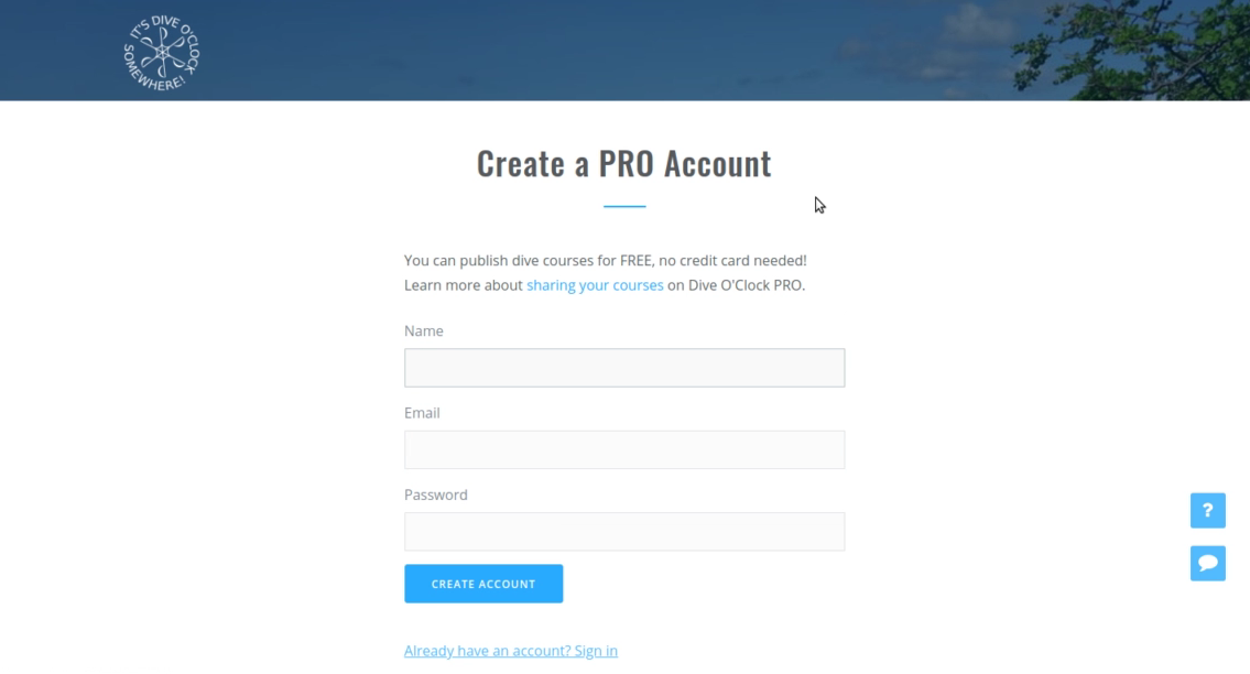 How to Create An Account